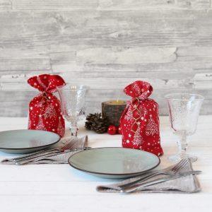 Geschenkbeutel Weihnachts-Wald