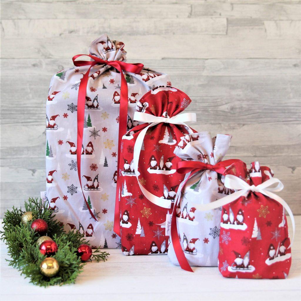 Geschenkbeutel Weihnachtswichtel