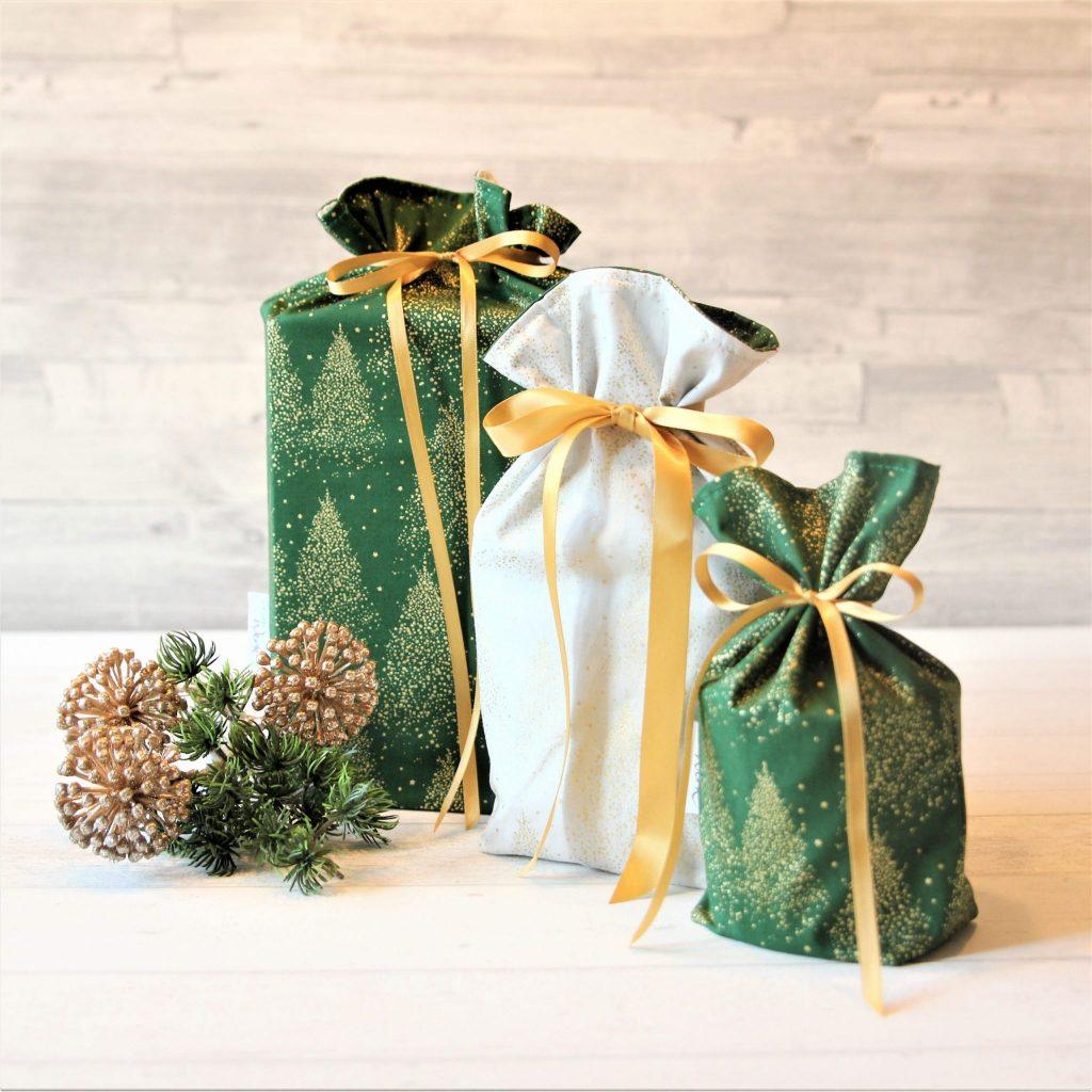 Geschenkbeutel Goldener Wald