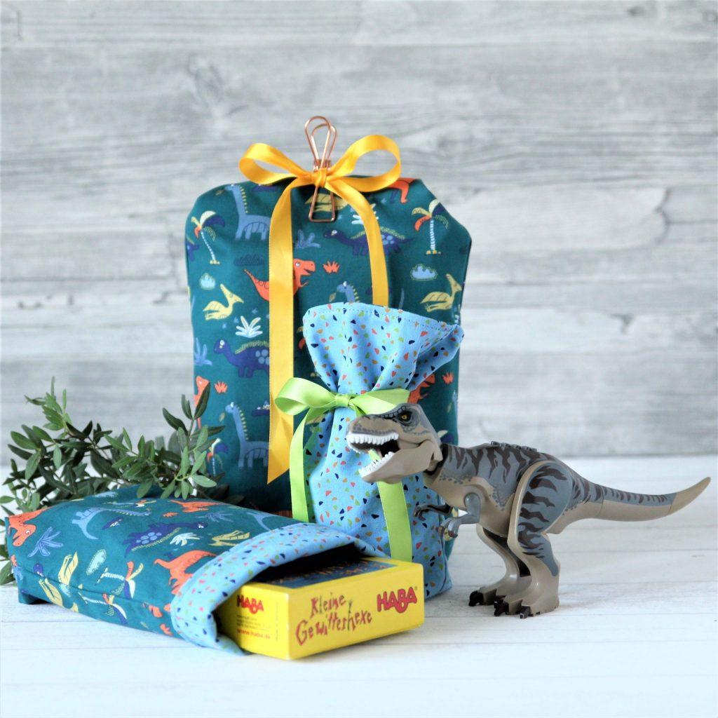 Geschenkbeutel Dinowelt