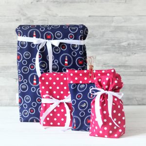 nachhaltige Geschenkverpackungen für Geburtstage Meeresbrise