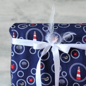 nachhaltige Geschenkverpackungen für Geburtstage Meeresbrise – Bild 2