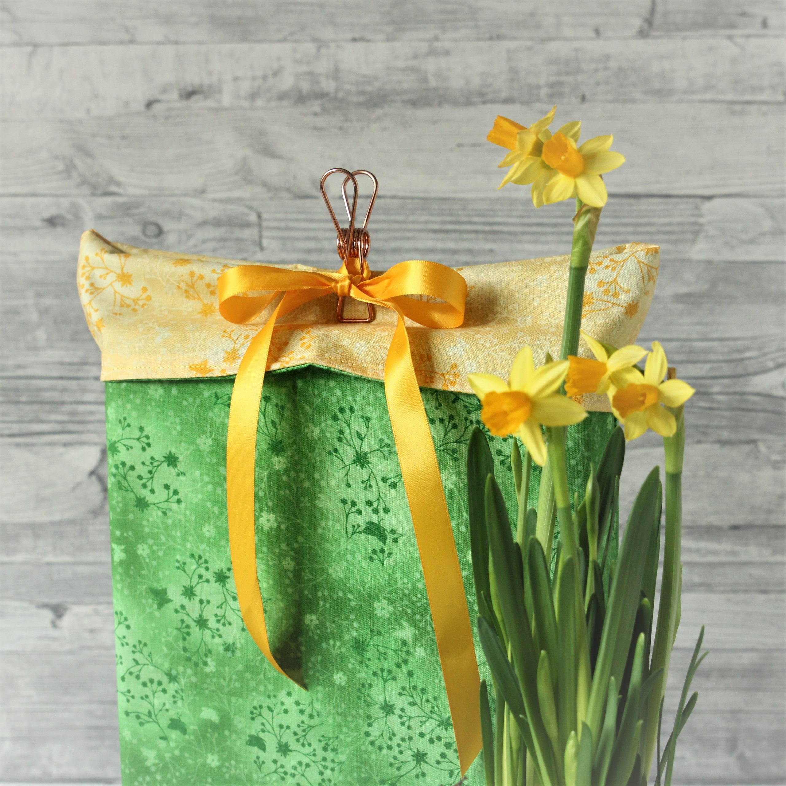 Geschenkverpackung ohne Müll Frühlingswiese | Starterset – Bild 2