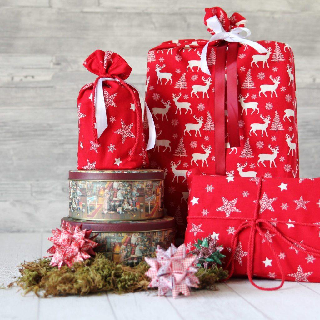 Geschenkbeutel Waldweihnacht