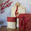 Geschenkbeutel Goldene Ranke