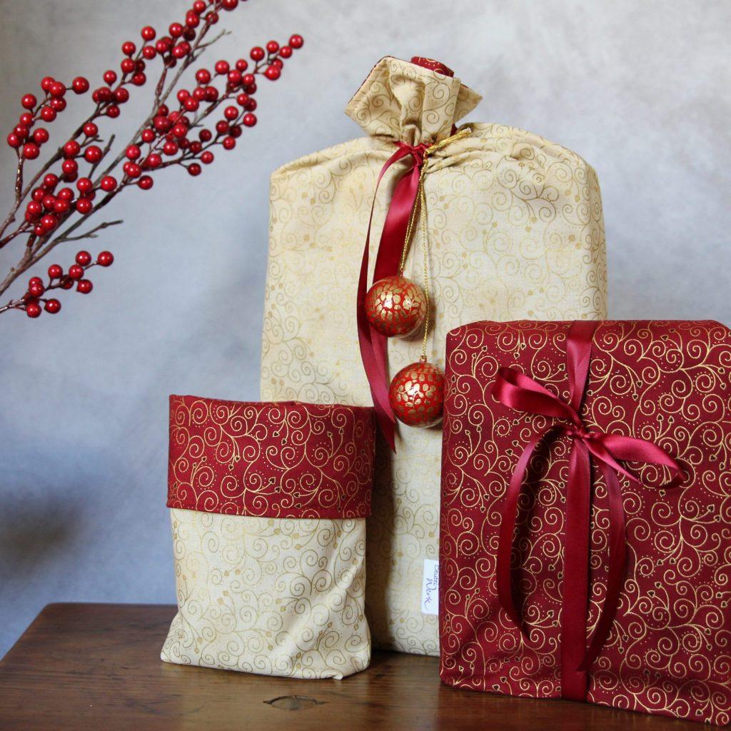 Geschenkbeutel Goldene Ranke