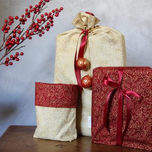 Geschenkbeutel Goldene Ranke
