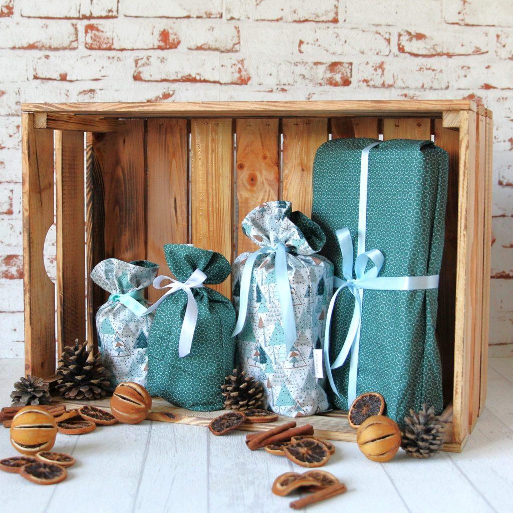 Geschenkbeutel Scandi-Wald