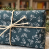 Geschenktücher aus Stoff verzweigt grün