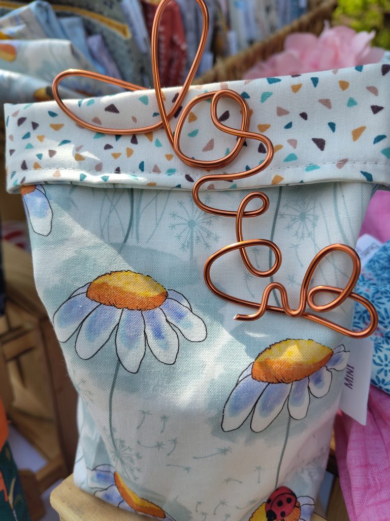 Verschlussaccessoires für Geschenkbeutel aus Stoff Verschlussklammer