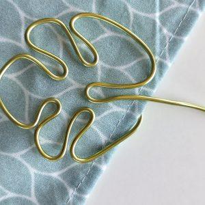 Verschlussaccessoires für Geschenkbeutel aus Stoff – Bild 7