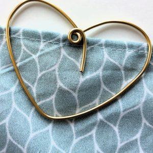 Verschlussaccessoires für Geschenkbeutel aus Stoff – Bild 13