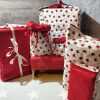 Geschenkverpackung für Weihnachten ohne Müll