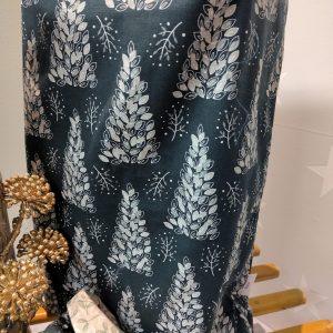 Geschenkbeutel für Weihnachten in tannengrün